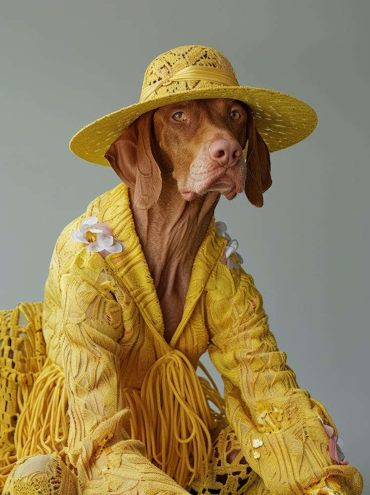 Dog In A Hat 3
