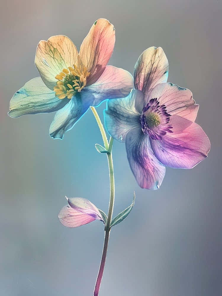 Iridescent Flower Hellebore 3