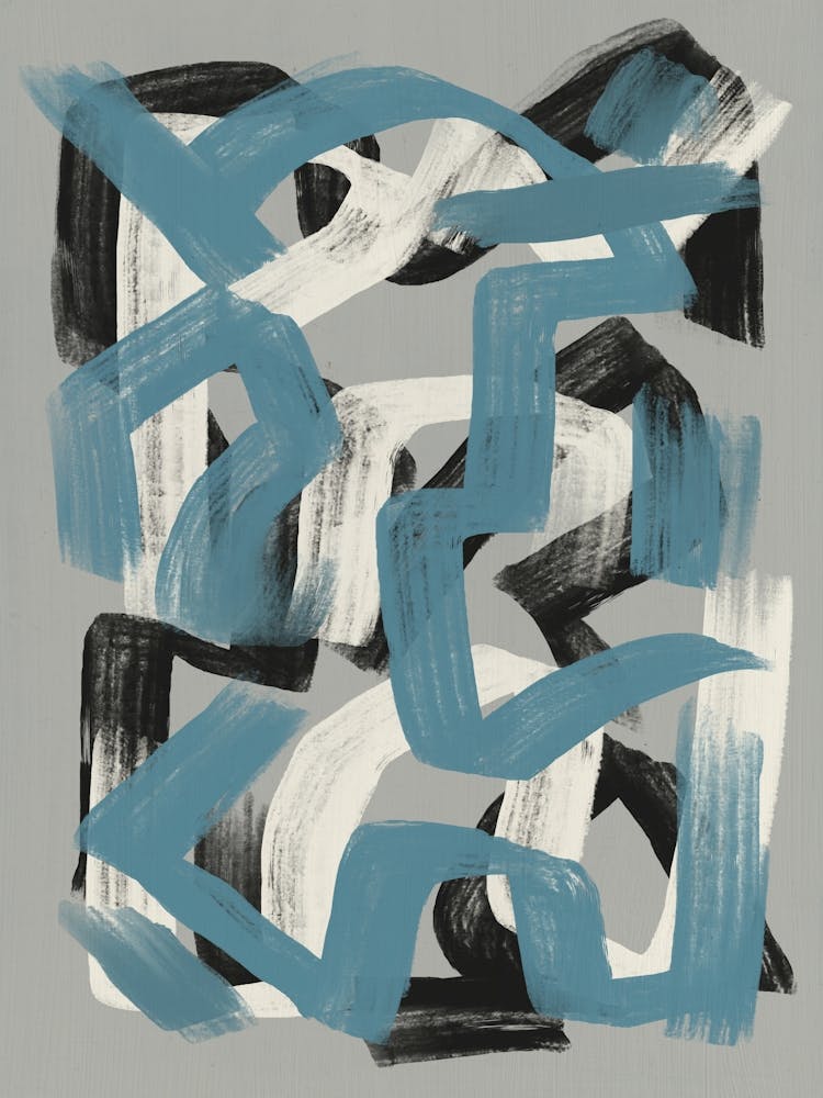 Abstract Brushstrokes