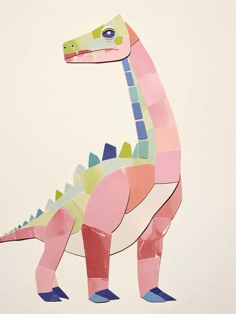 Nursery Dinosaur Art Saurophaganax 1