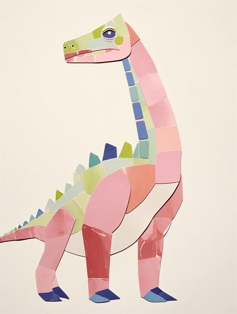 Nursery Dinosaur Art Saurophaganax 1