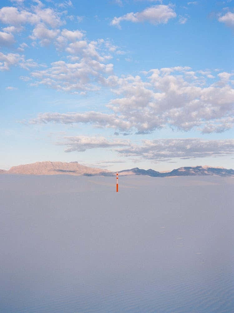White Sands New Mexico Sunrise Hike on Film