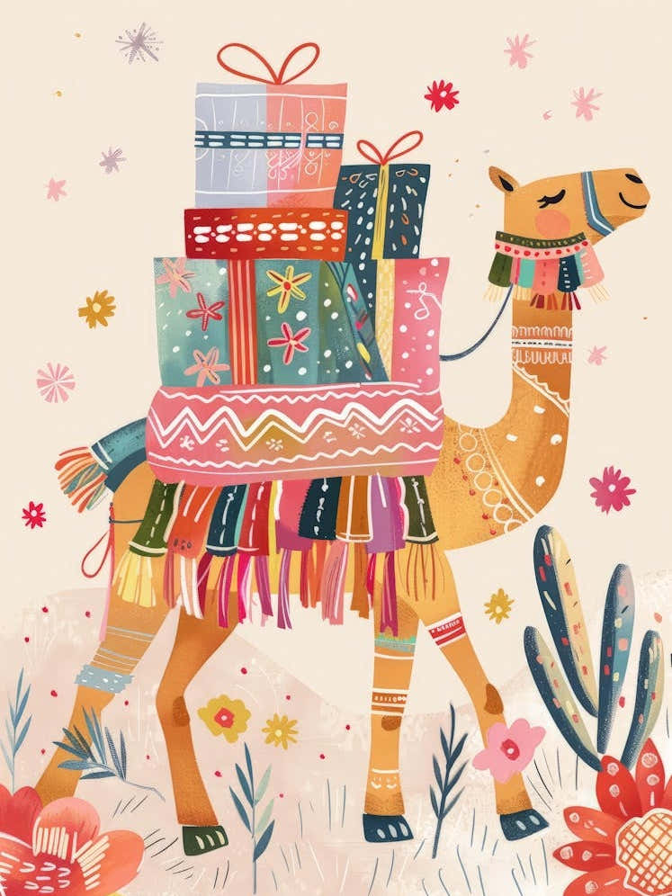Camel With Gifts 1