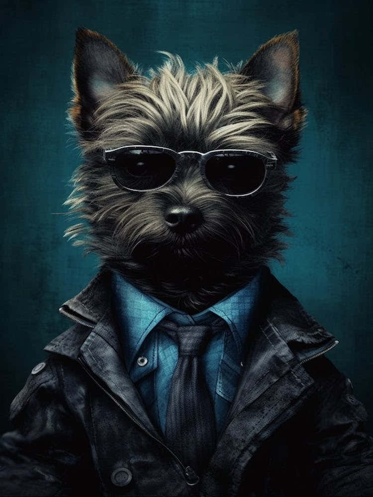 Gangster Dog Cairn Terrier 8