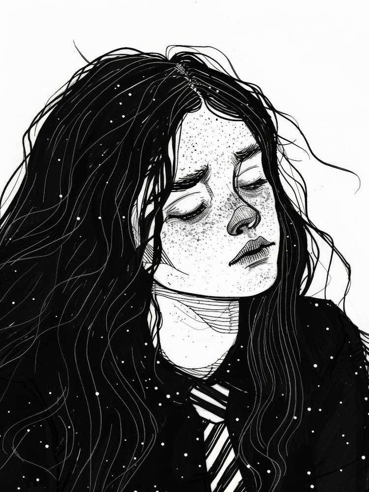 Girl With Long Hair 19