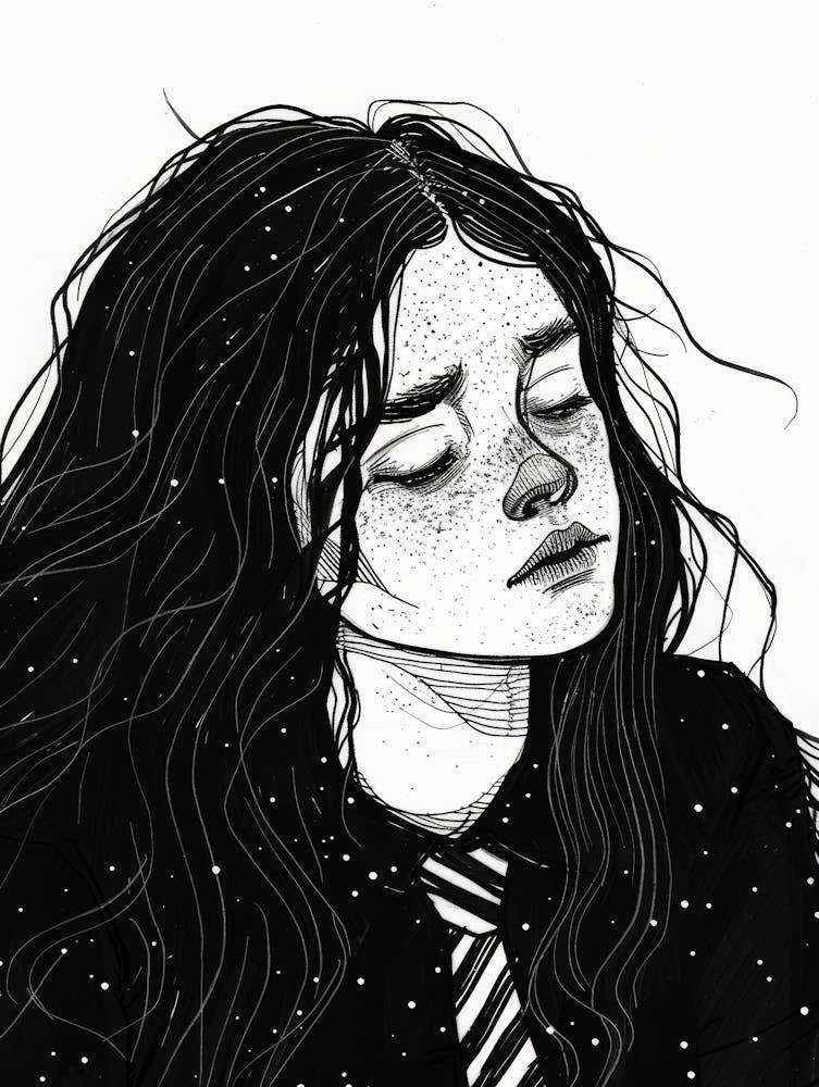 Girl With Long Hair 19