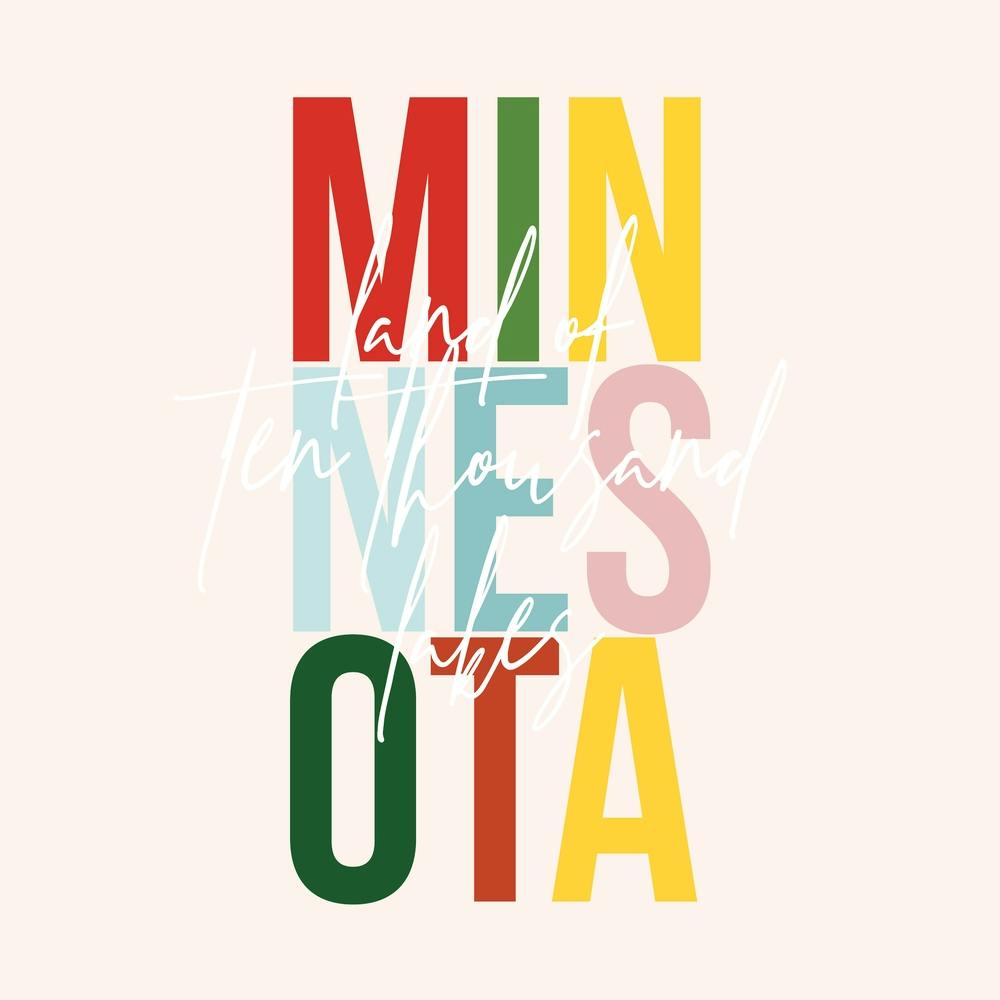 Minnesota Land Of Ten Thousand Lakes Color