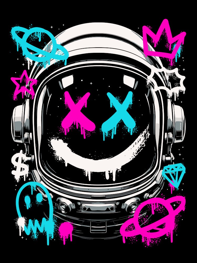 Urban Astronaut Graffiti