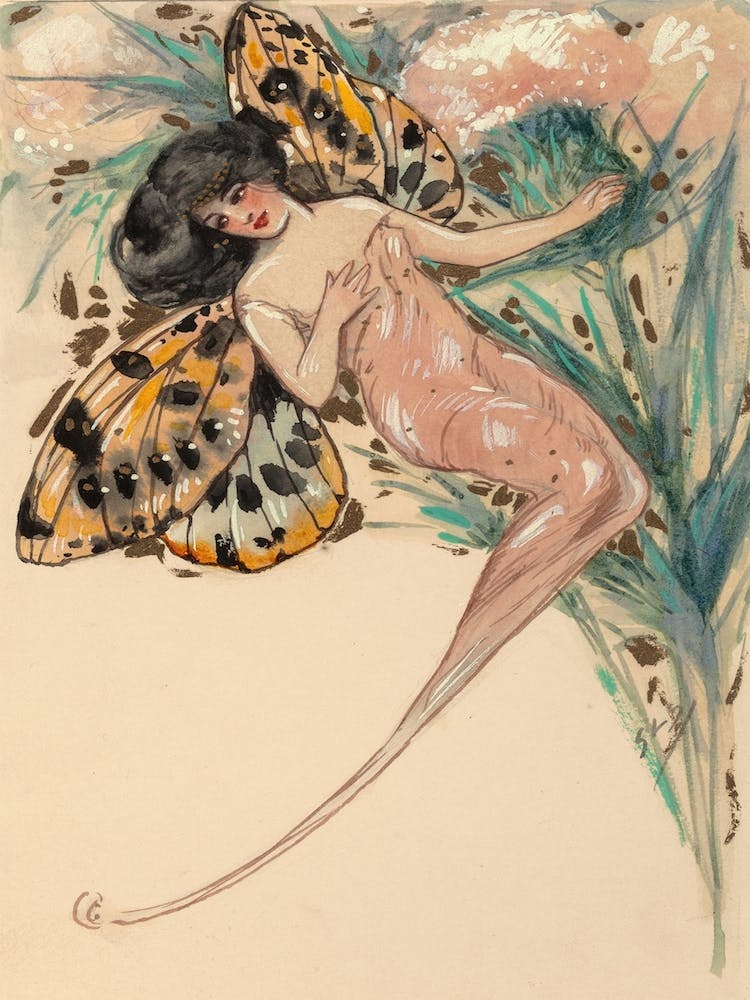 Fairy With Butterfly Wings