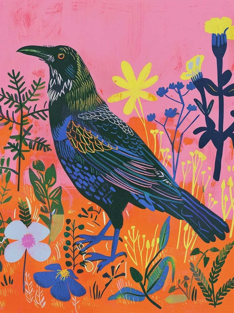 Spring Birds Raven 1