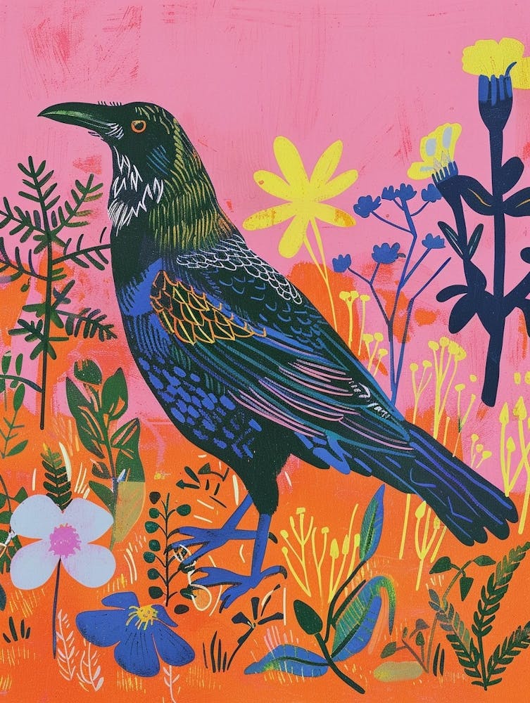 Spring Birds Raven 1