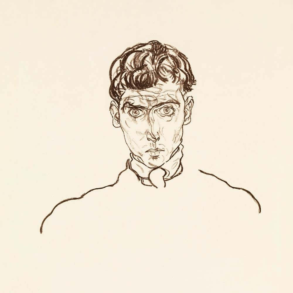 Portrait Of Paris Von Gütersloh (1918), Egon Schiele