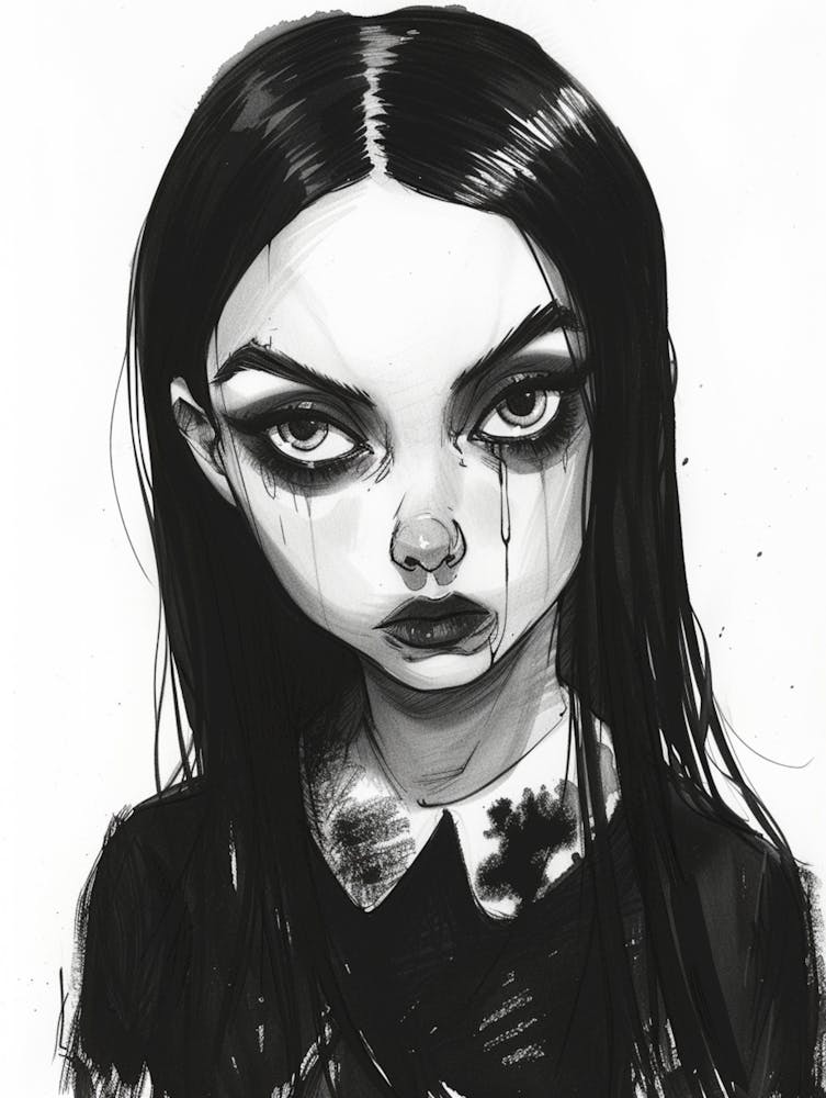 Black and White Sketch