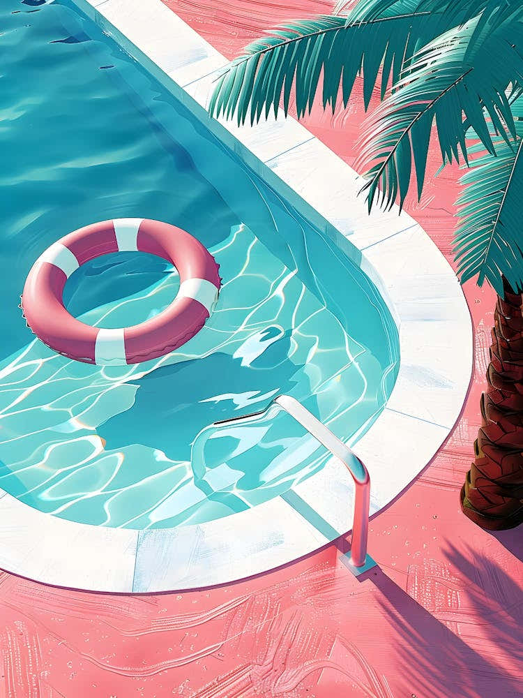 Illustration Of A Swimming Pool 1