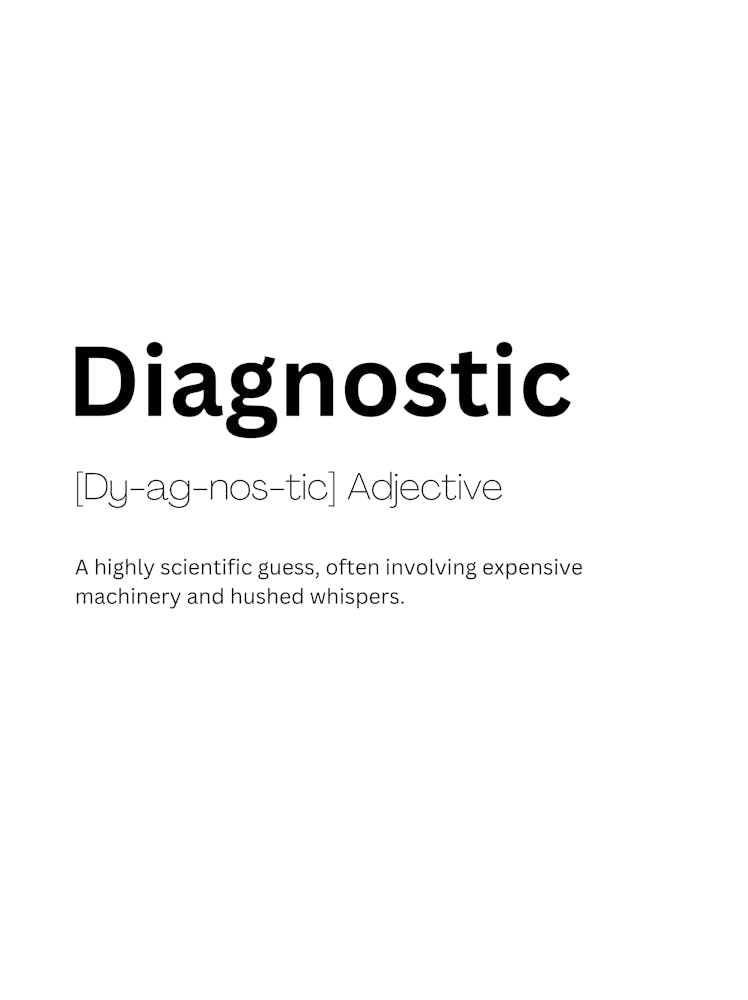 Diagnostic Definition Meaning