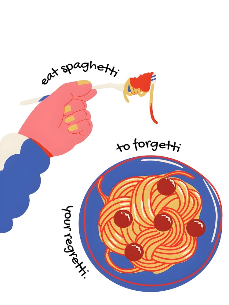 Eat Spaghetti To Forget