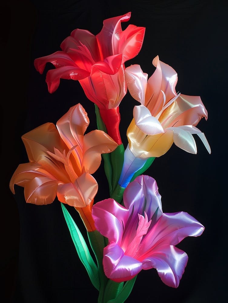Bright Inflatable Flowers Gladiolus 3