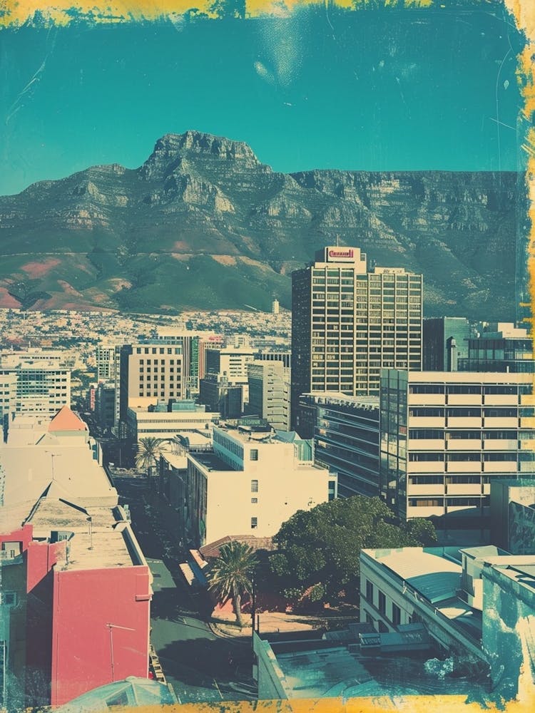 Cape Town Retro Polaroid Inspired 2