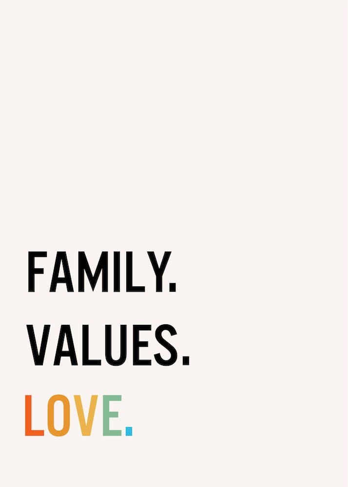 Family Values Love