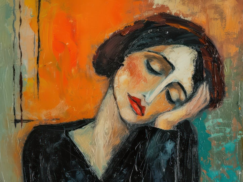 Contemporary Artwork Inspired By Amadeo Modigliani 7