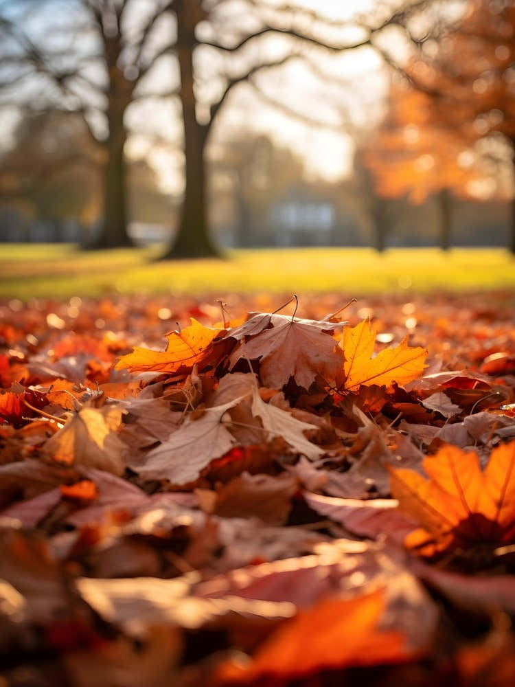 Autumn Leaves On The Ground 1