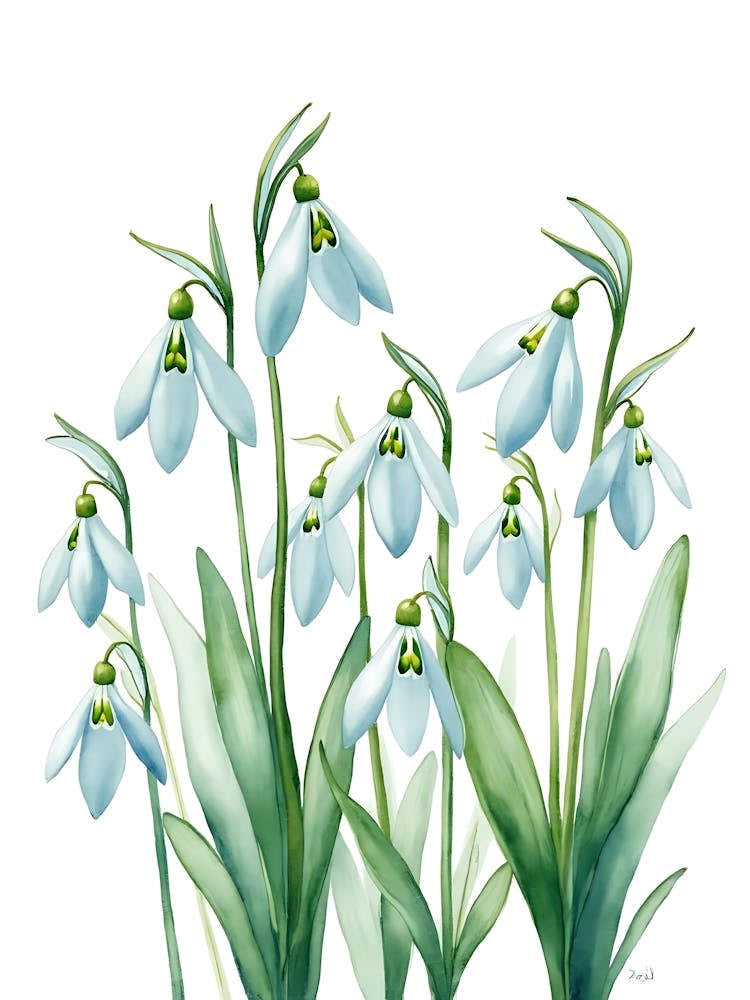 Textured Blue Poppy Bloom