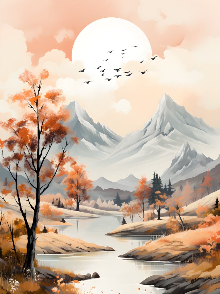 Ethereal Flight Birds Dancing In The Sun S Embrace