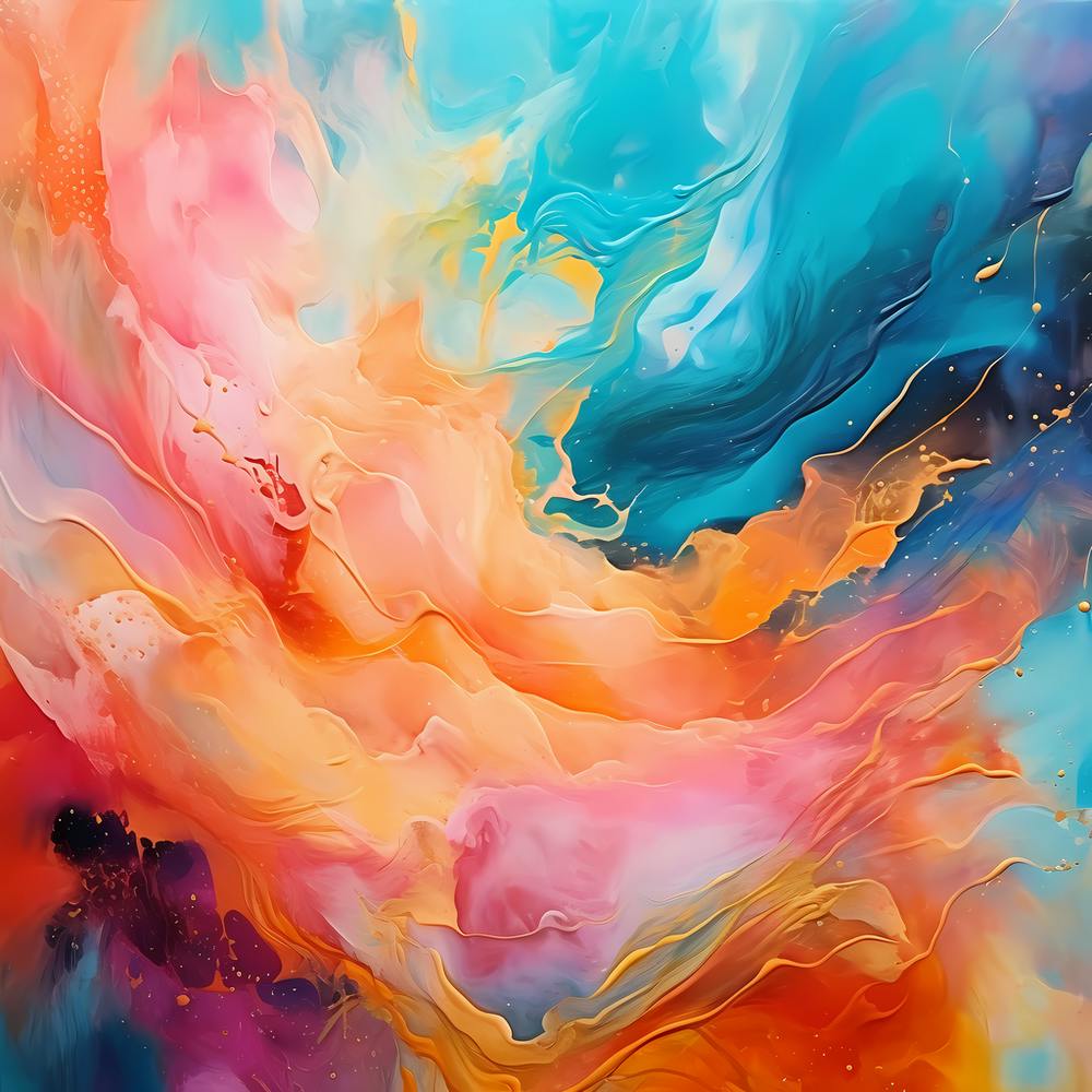 Ethereal Oils: A Symphony in Color