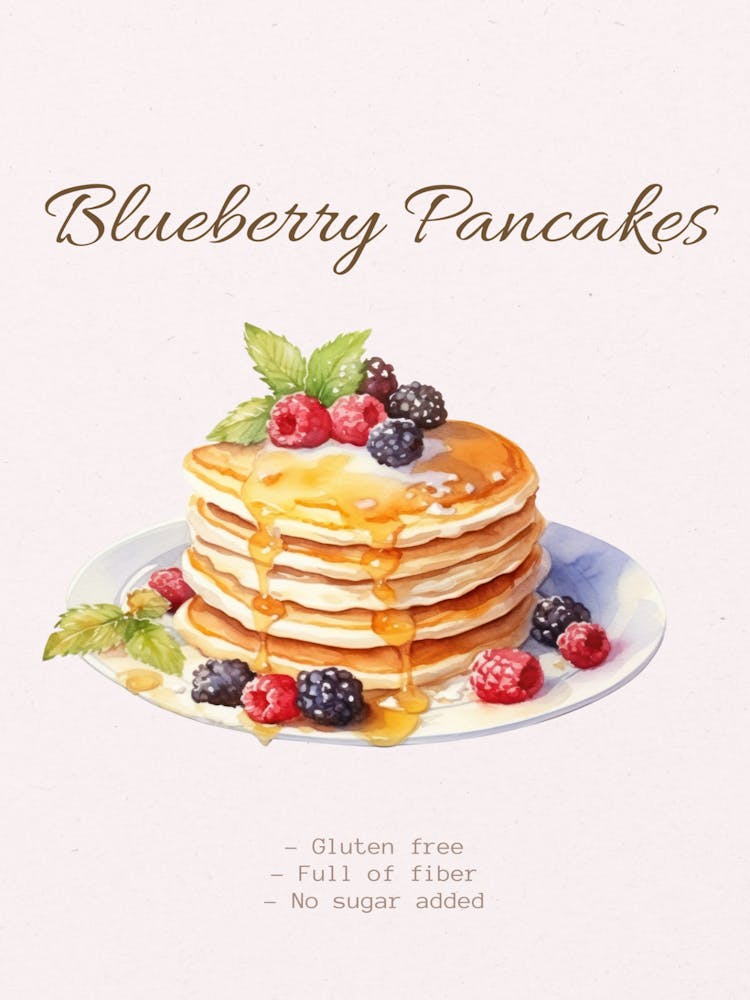 Blueberry Pancakes