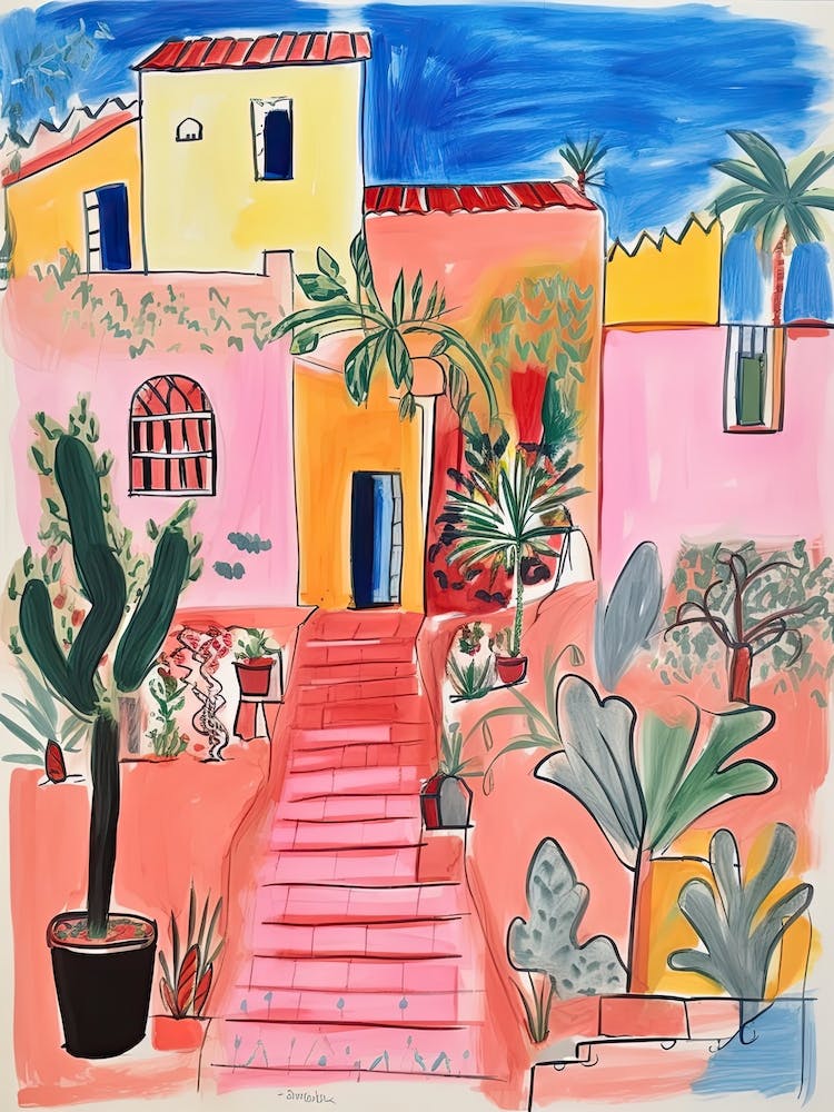 Lima, Dreamy Storybook Illustration 4