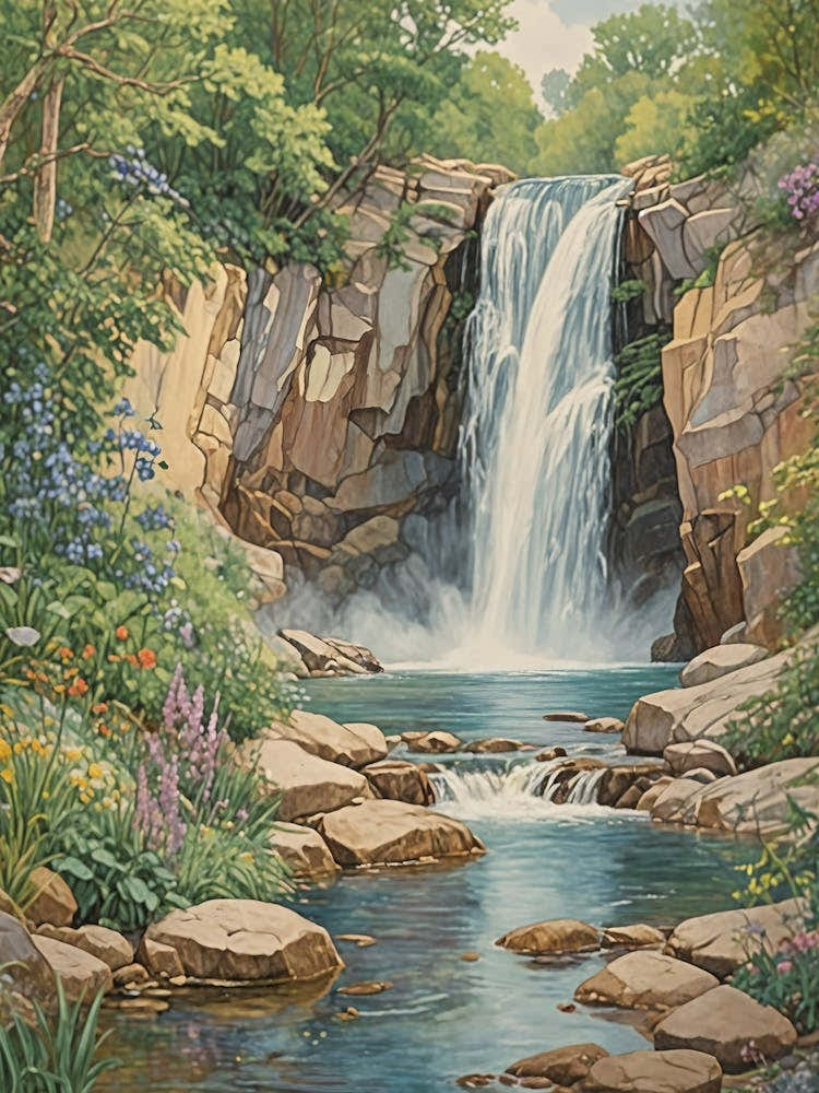 Storybook Waterfall no2