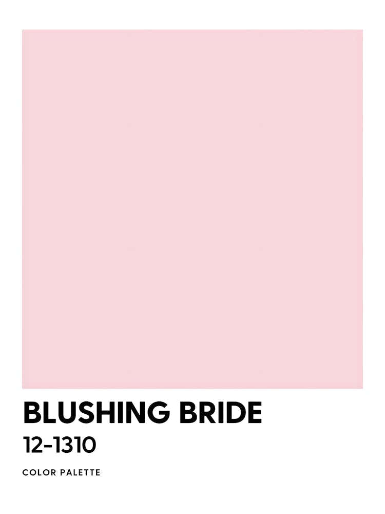 Blushing Bride