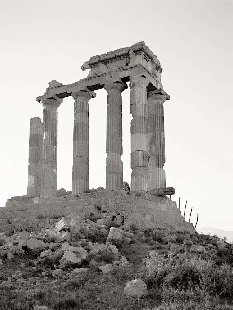 Agrigento, Italy, Black And White Photography 3