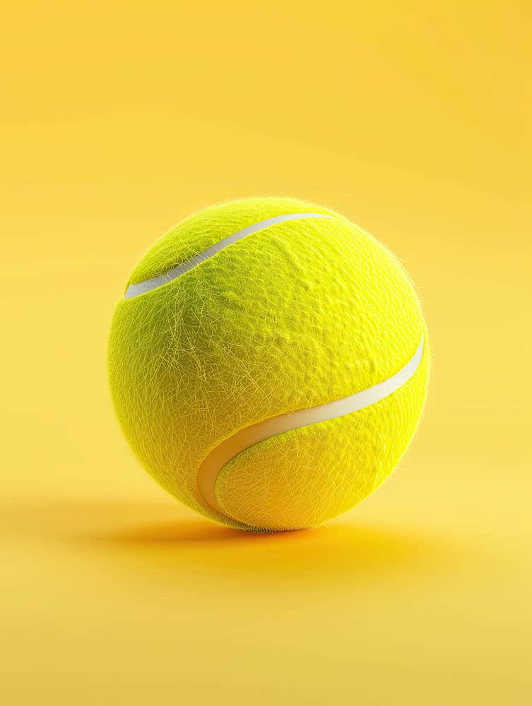 The Weightless Ace Tennis Ball