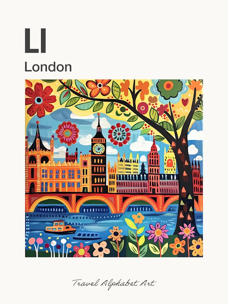 Kids Travel Alphabet  London 2