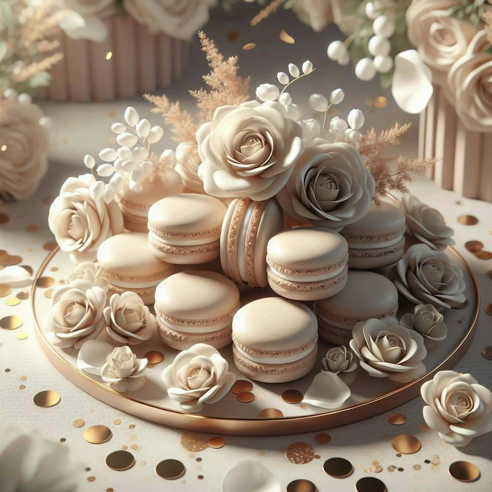 Wedding Macarons