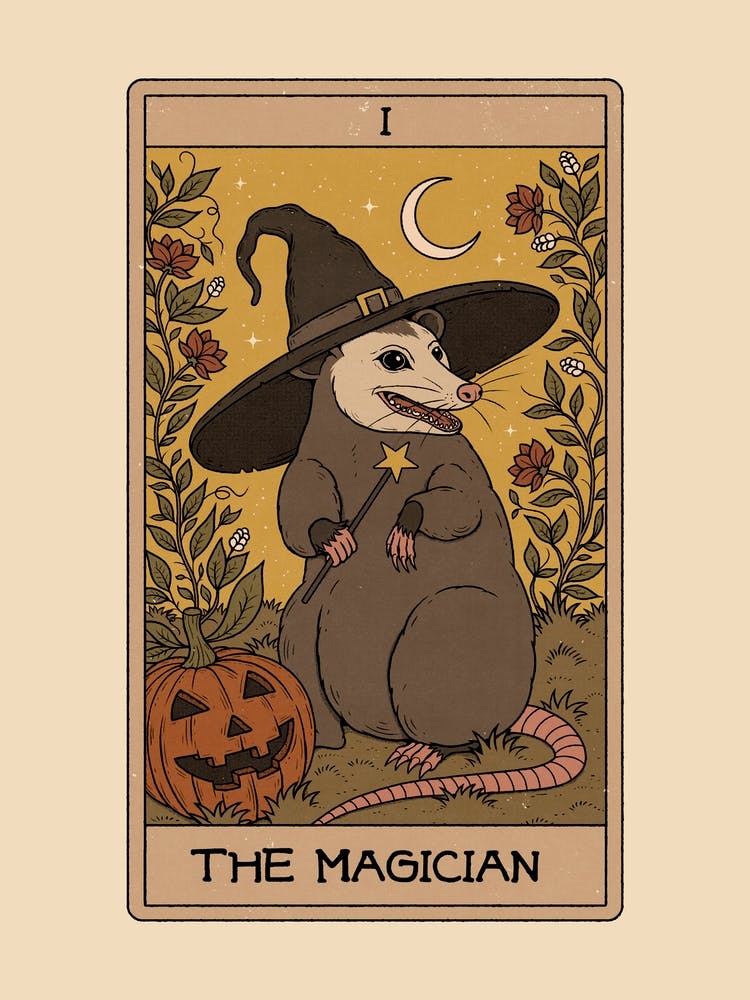 The Magician - Possum Tarot