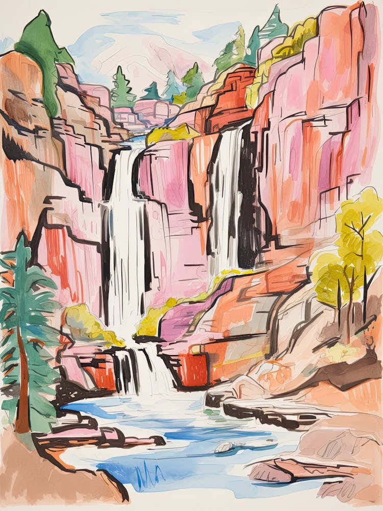 The Broadmoor   Colorado Springs, Colorado   Resort Storybook Illustration 4