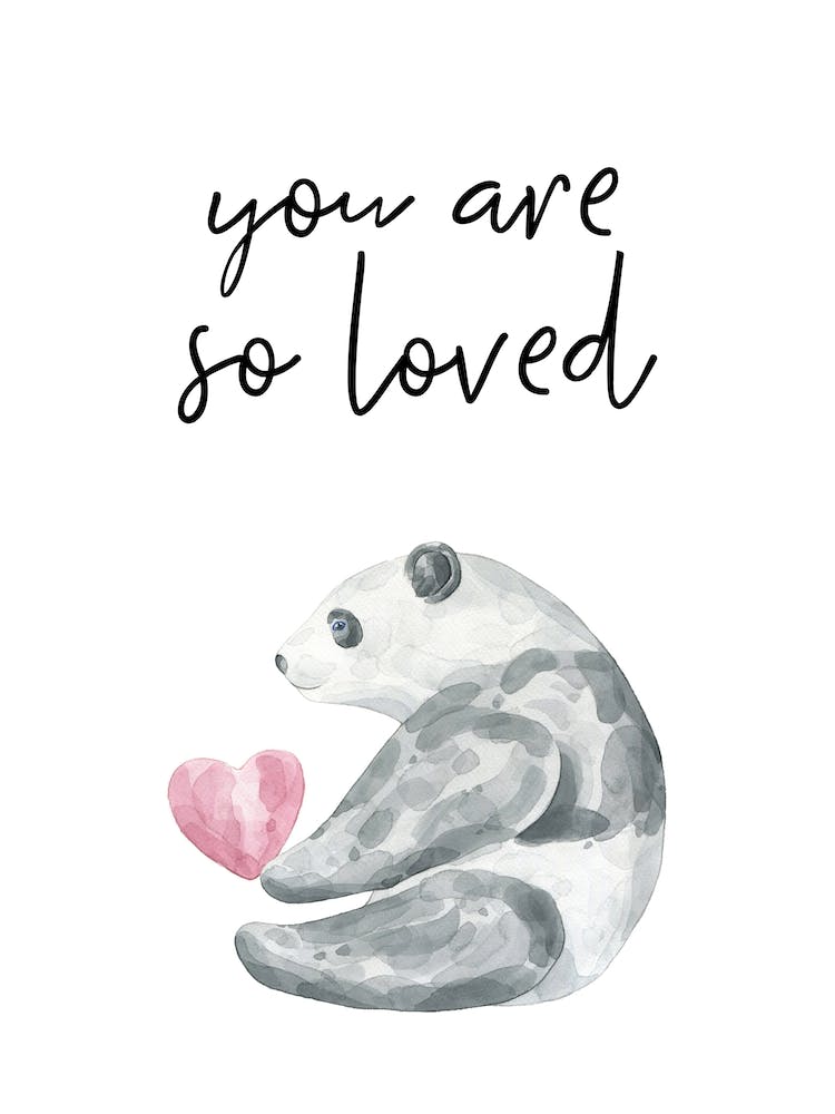 You Are So Loved Panda