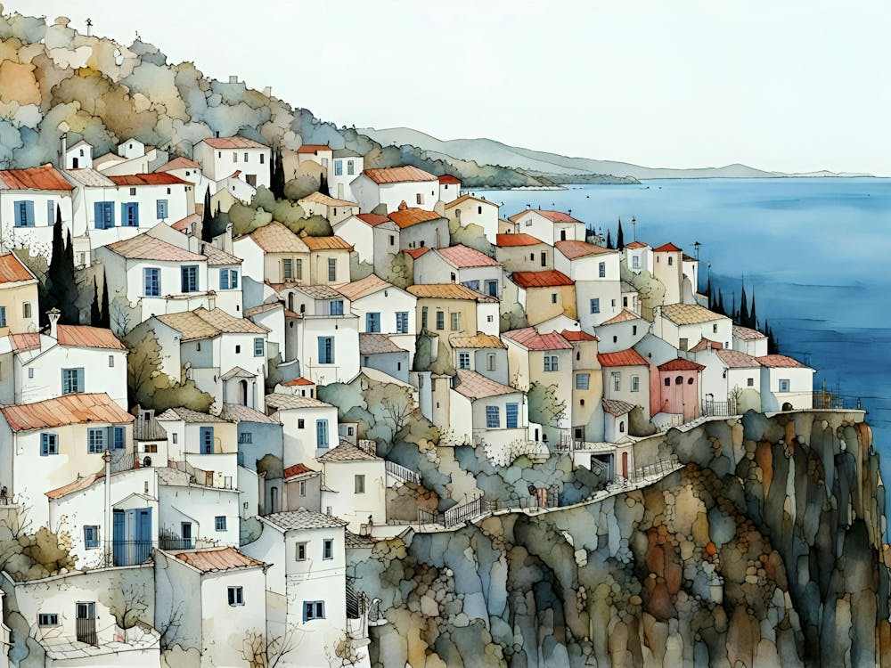 Greek Village 2