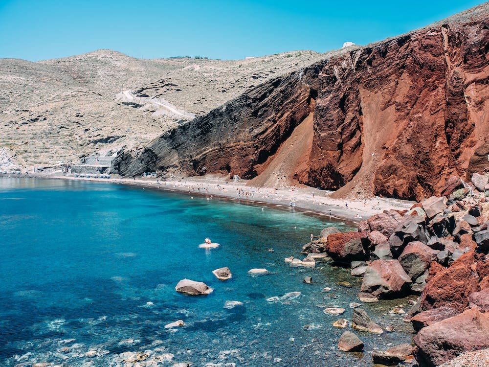 Red Beach Santorini