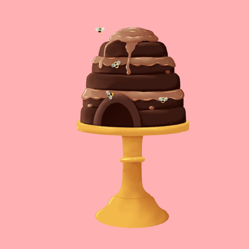 Beehive Cake 1