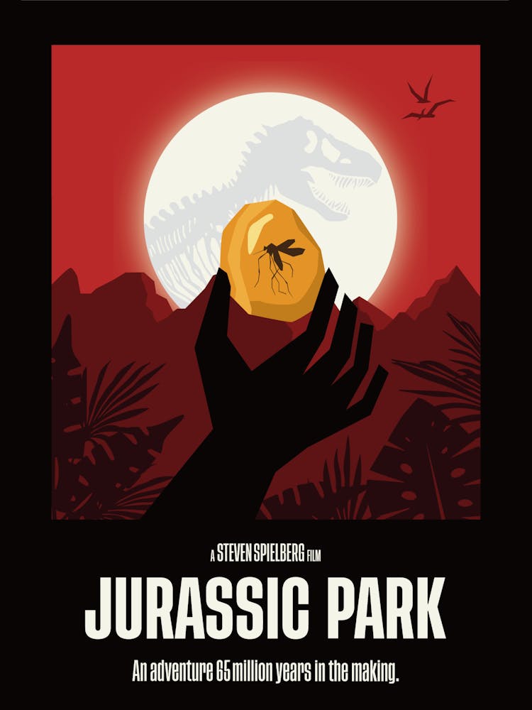 Jurassic Park Film Poster