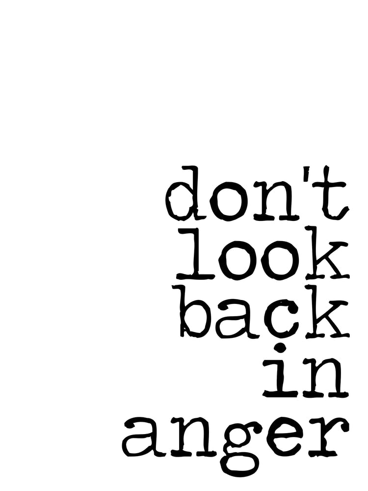 Don't Look Back in Anger