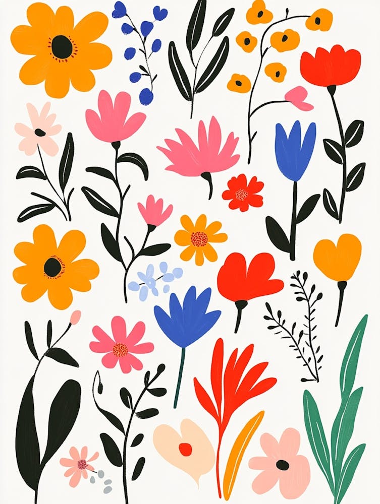 Watercolor Flowers 2