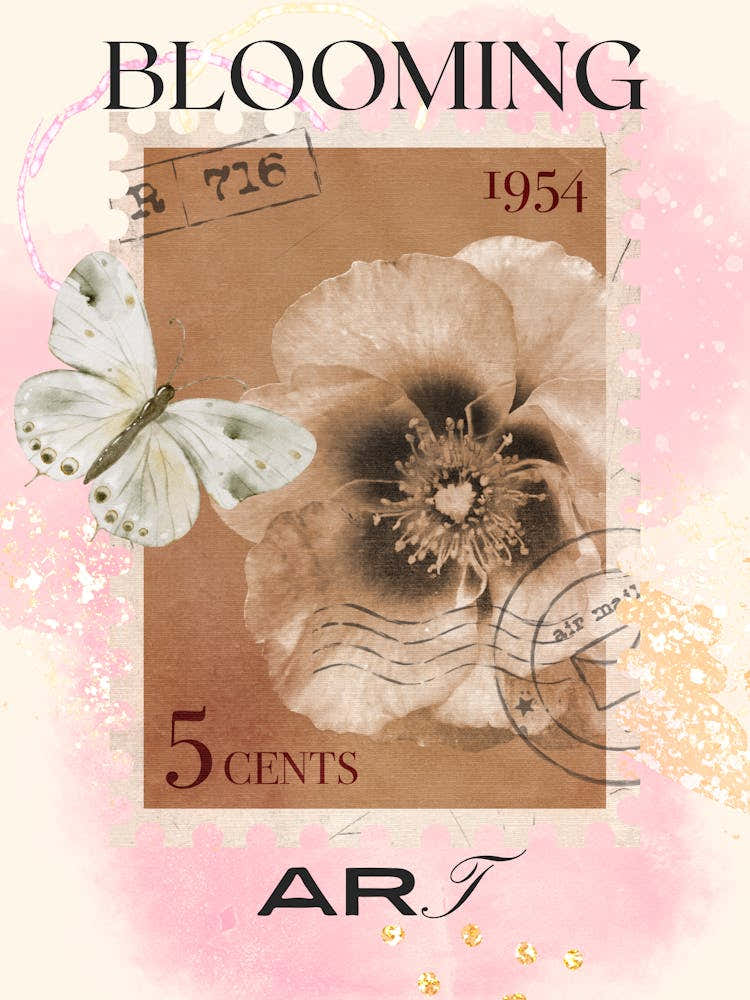 Blooming Cabbage White