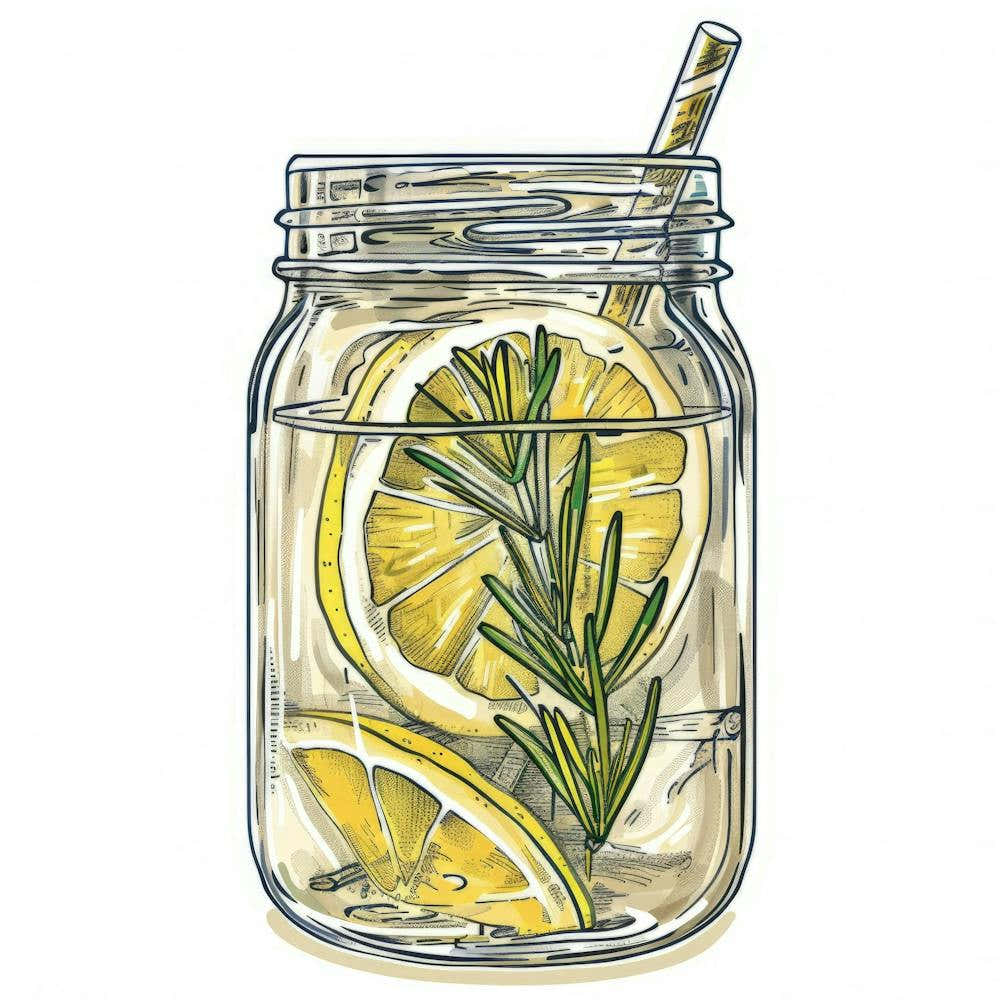 Water In A Mason Jar