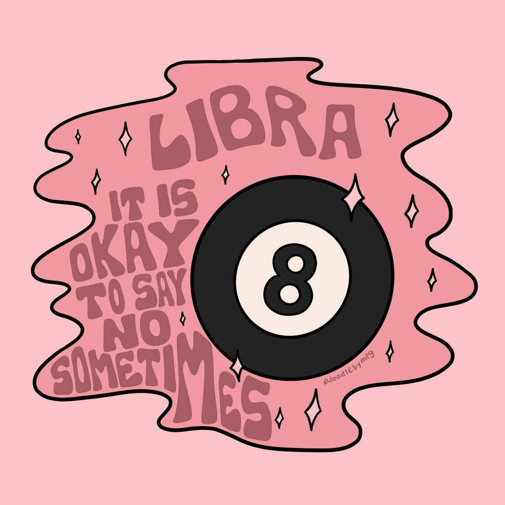 Libra Magic 8 Ball