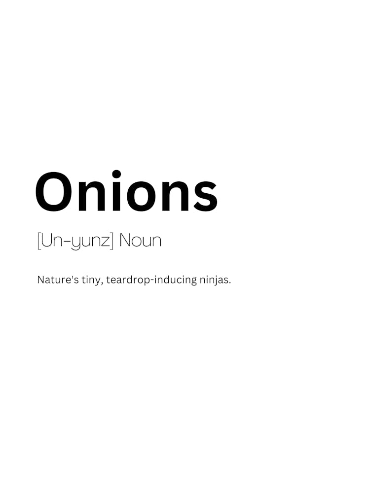 Onions Definition Meaning