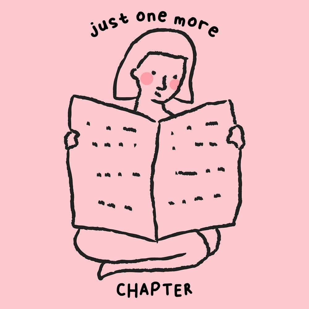 Just One More Chapter - Book Art 1